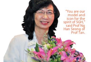Let's give Associate Professor Agnes Tan a big hand...